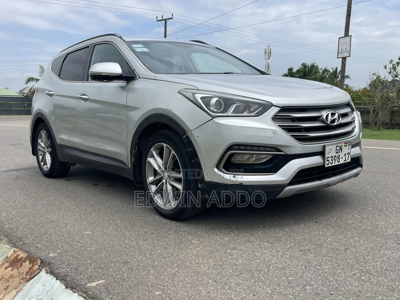 Hyundai Santa Fe Limited AWD 2017 Silver