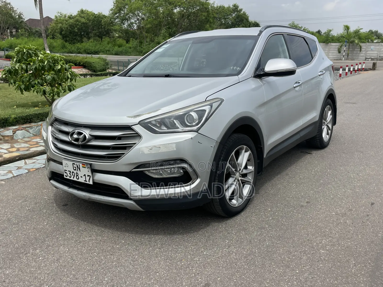 Hyundai Santa Fe Limited AWD 2017 Silver