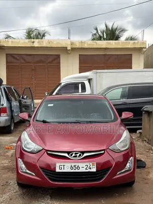 Hyundai Elantra Limited 4dr Sedan (1.8L 4cyl 6A) 2015 Red