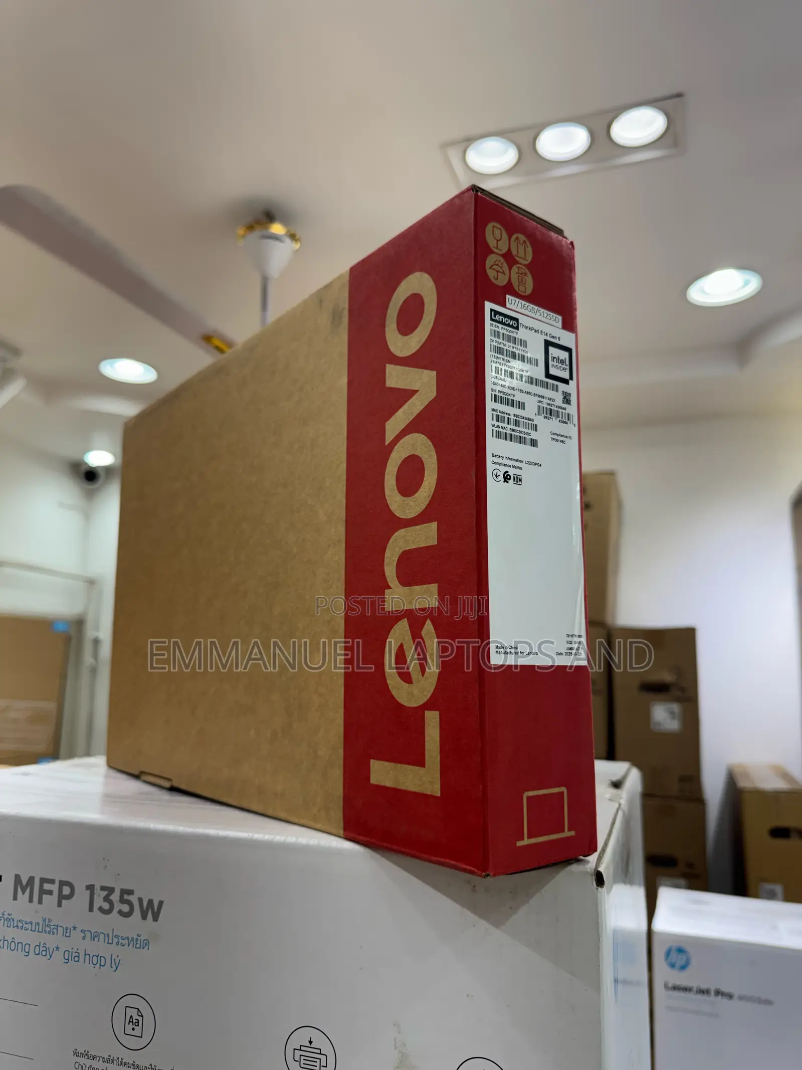 New Laptop Lenovo ThinkPad E14 Gen 6 16GB Intel Core Ultra 7 SSD 512GB