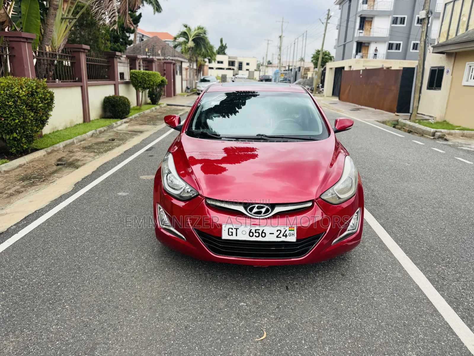 Hyundai Elantra Limited 4dr Sedan (1.8L 4cyl 6A) 2015 Red