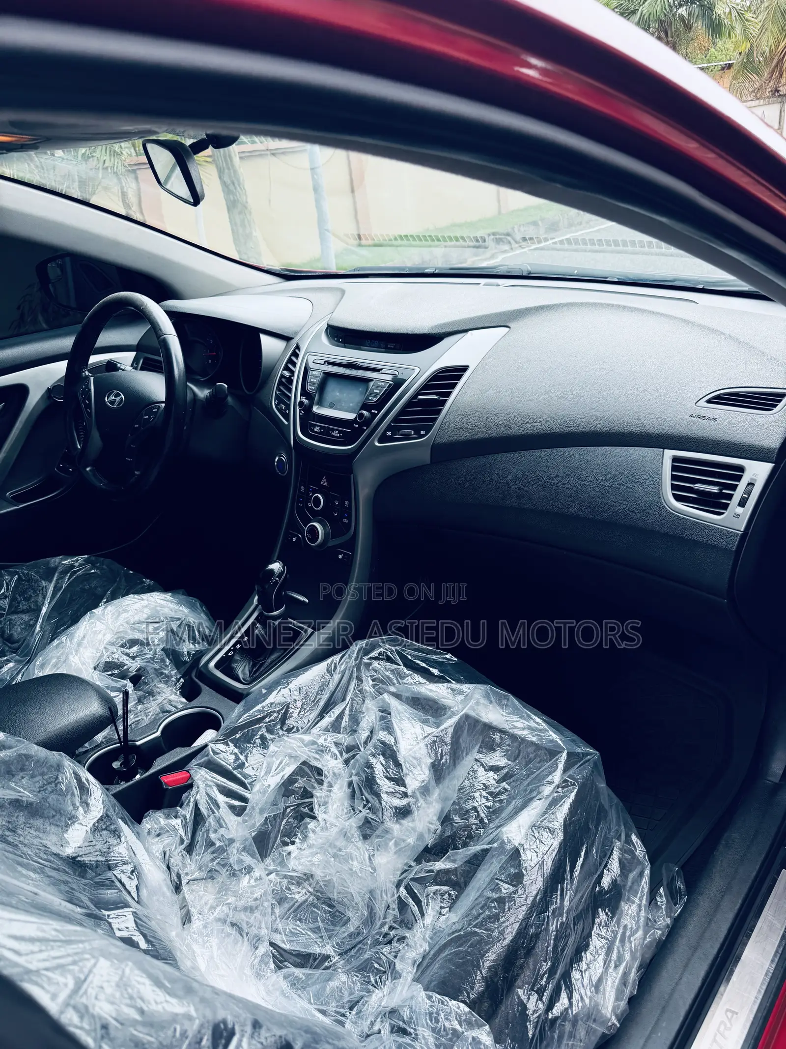 Hyundai Elantra Limited 4dr Sedan (1.8L 4cyl 6A) 2015 Red