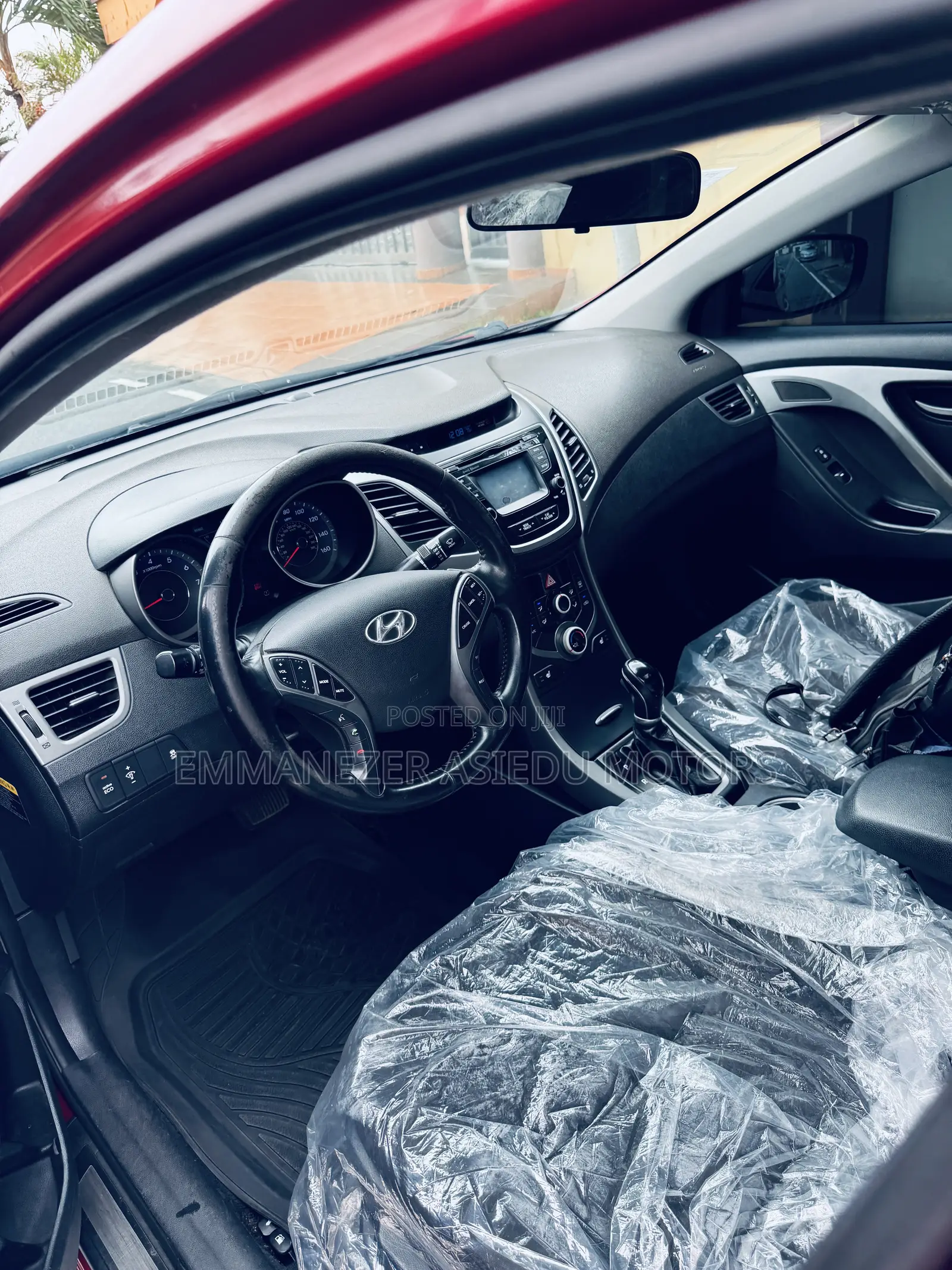 Hyundai Elantra Limited 4dr Sedan (1.8L 4cyl 6A) 2015 Red