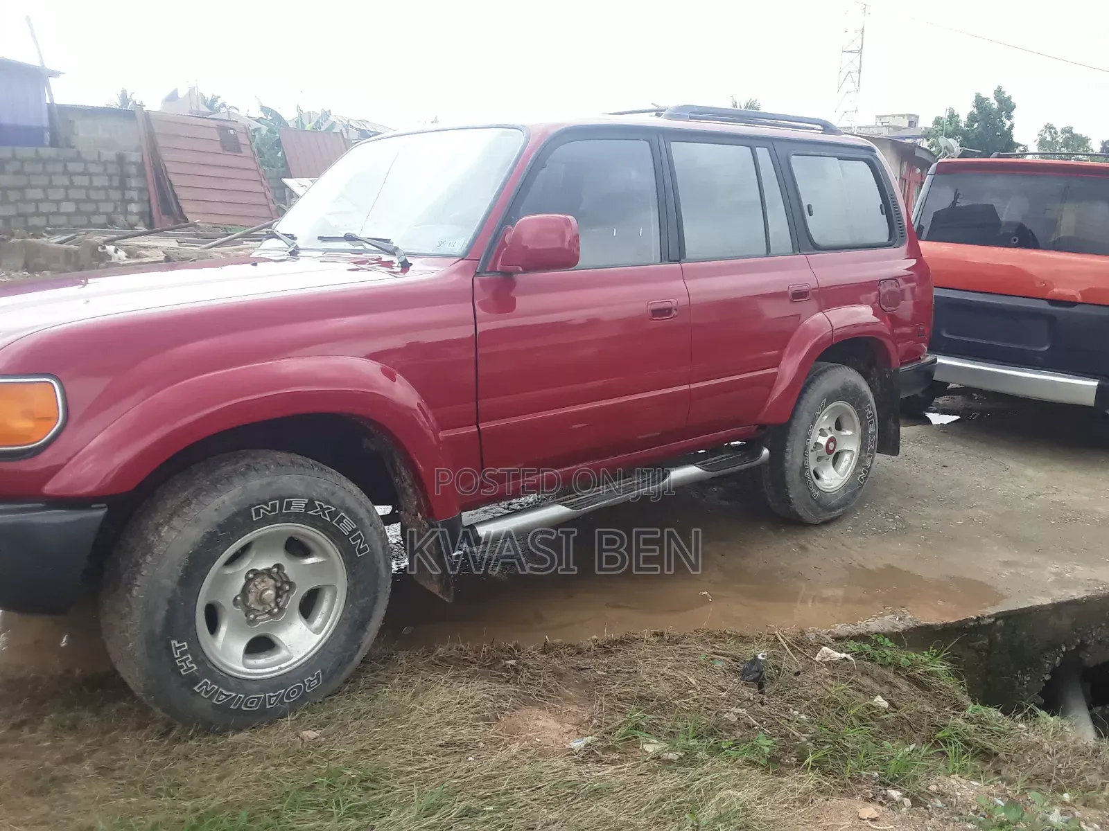 Toyota Land Cruiser 2004 Red