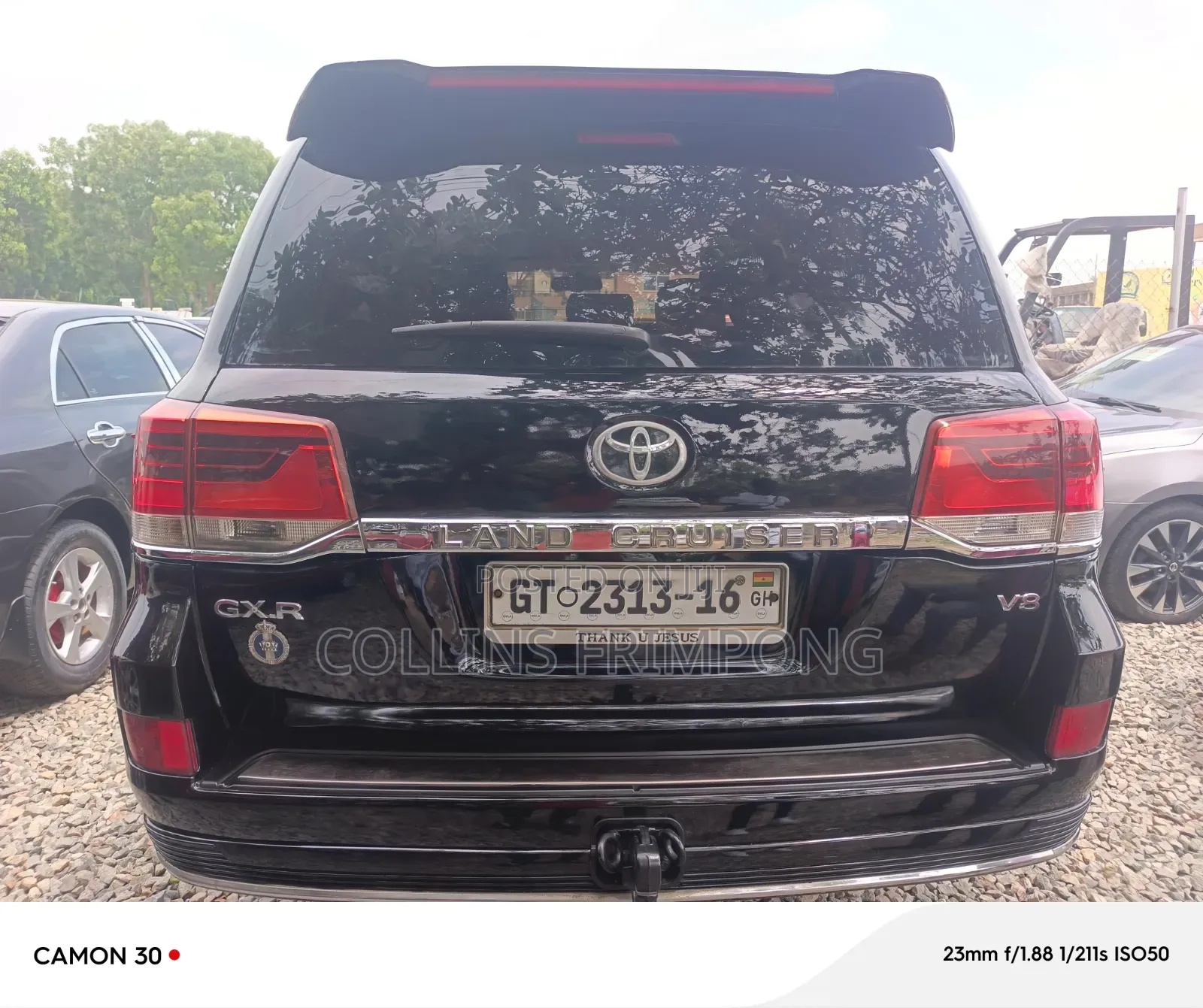Toyota Land Cruiser 4.5 V8 GXR 2016 Black