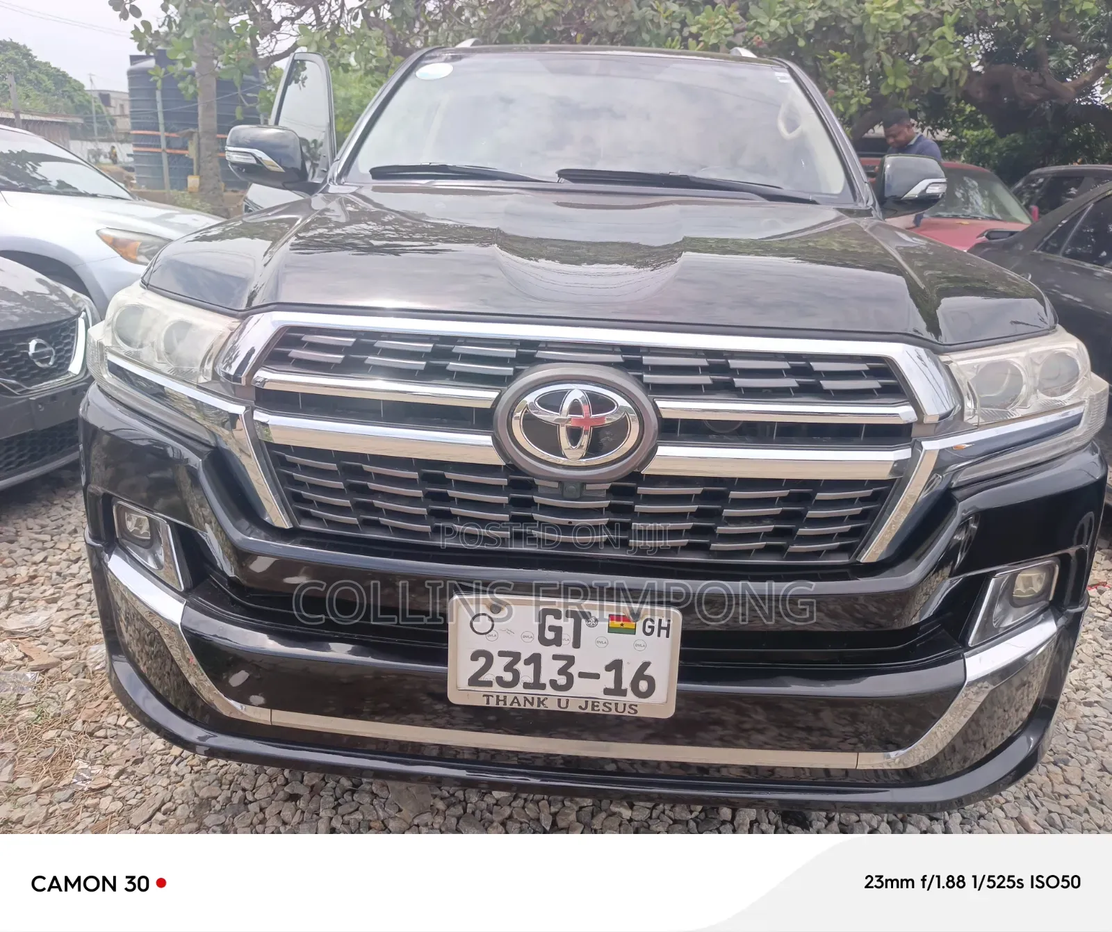 Toyota Land Cruiser 4.5 V8 GXR 2016 Black