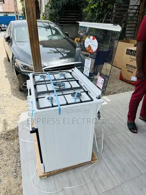 Call and Order for Midea Tech White 5burner 60/90 Oven Grill