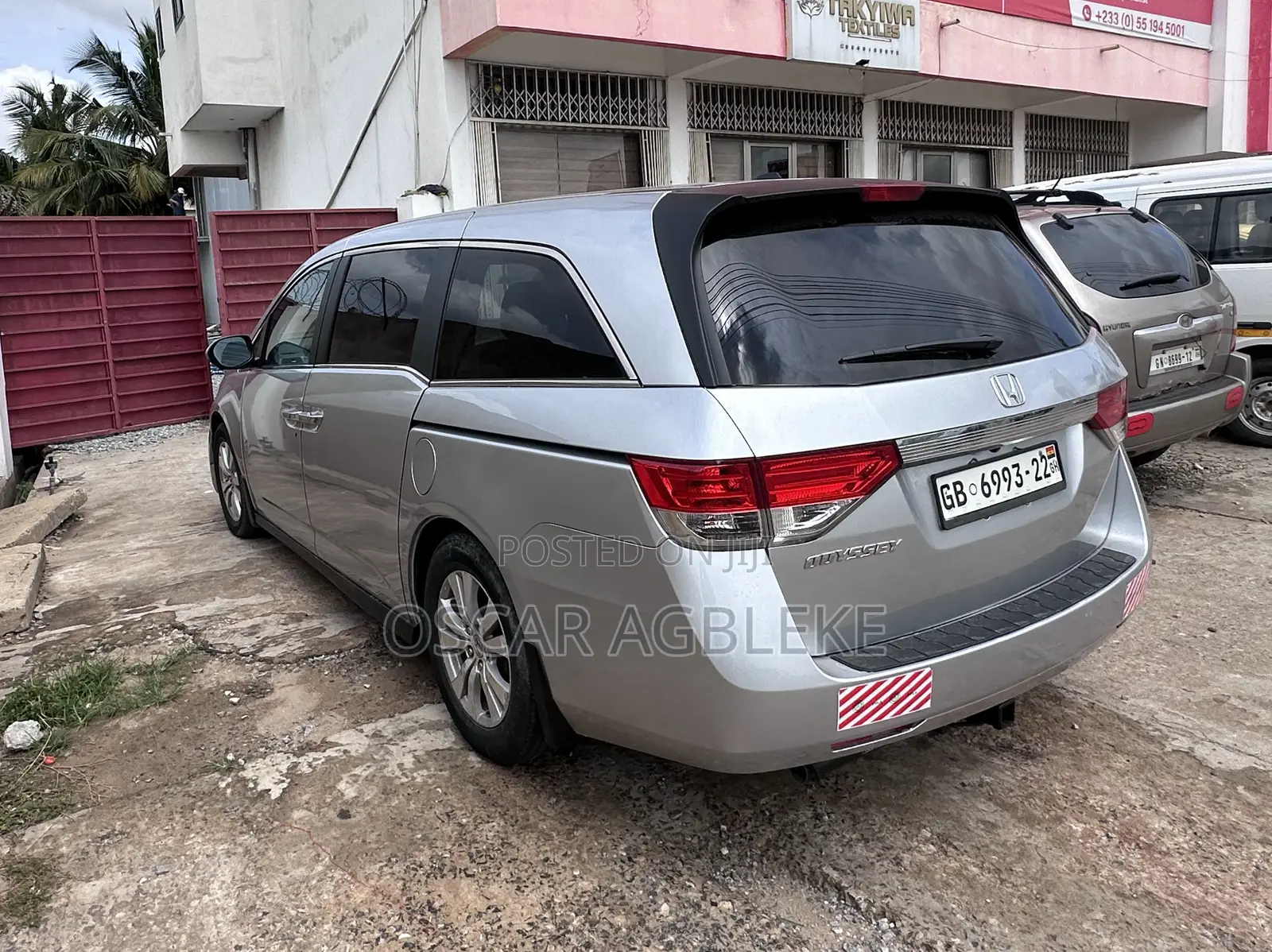 Honda Odyssey EX-L 4dr Minivan (3.5L 6cyl 6A) 2015 Silver