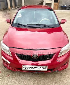 Toyota Corolla S 4dr Sedan (1.8L 4cyl 4A) 2009 Red