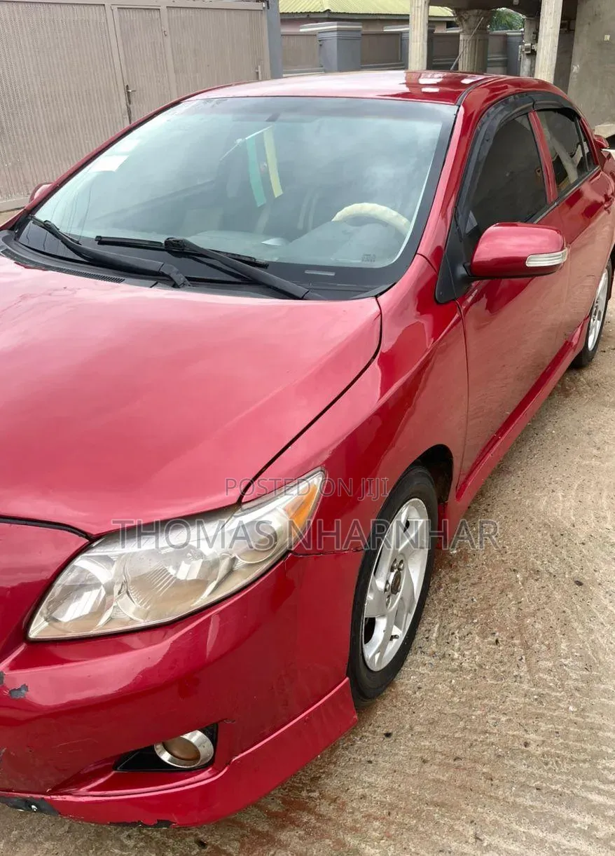 Toyota Corolla S 4dr Sedan (1.8L 4cyl 4A) 2009 Red