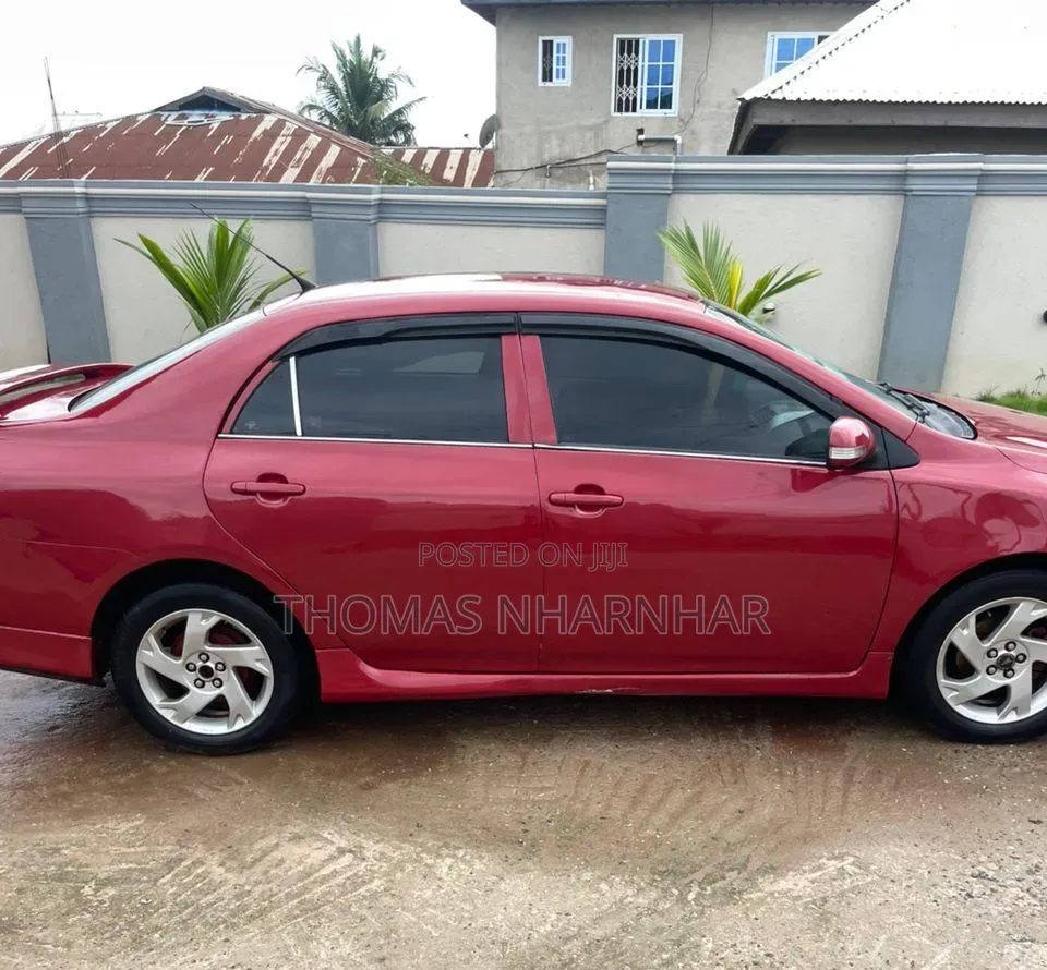 Toyota Corolla S 4dr Sedan (1.8L 4cyl 4A) 2009 Red