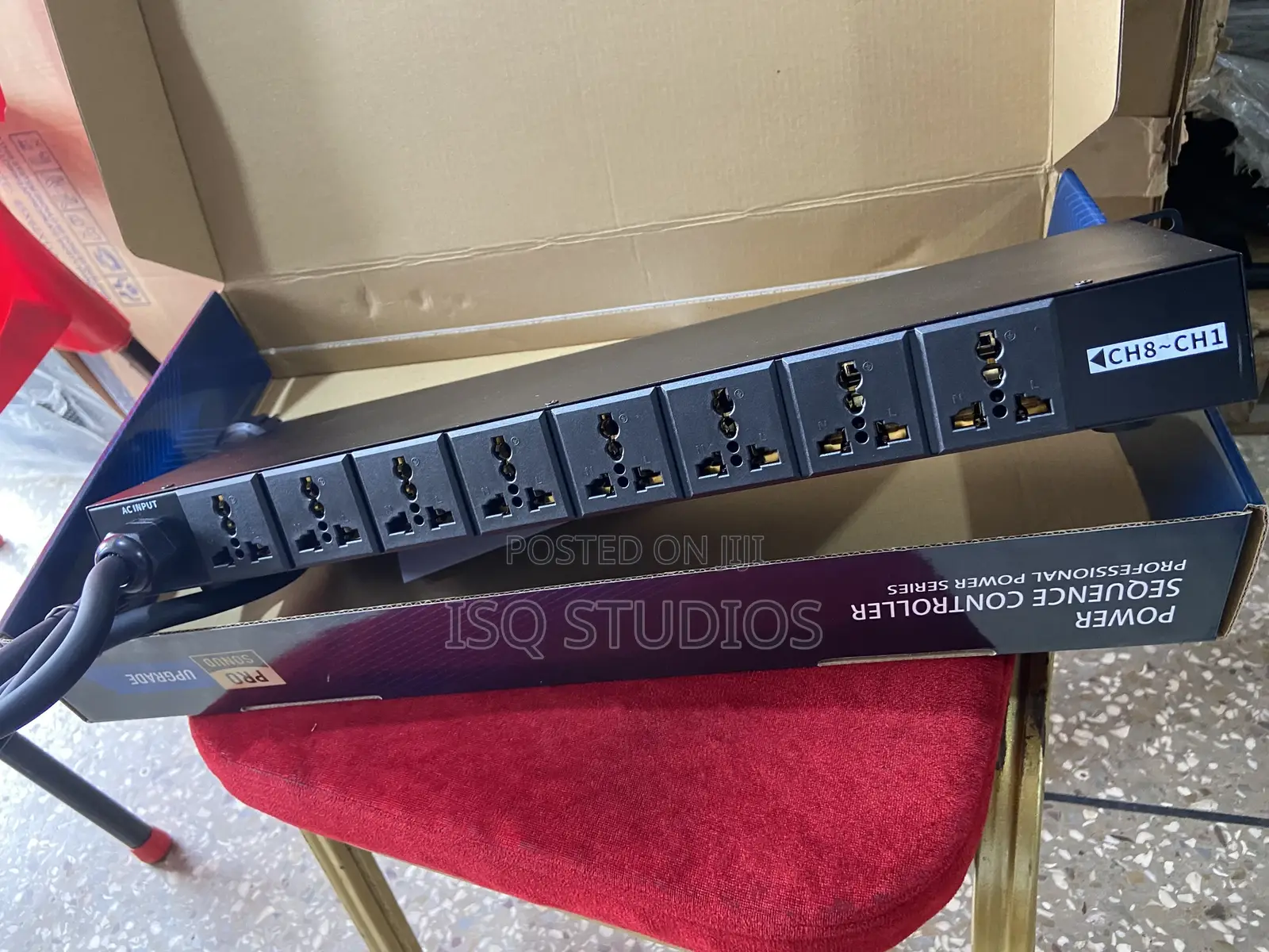 Dbx Power Sequence 8 Channel Plus Extra 2