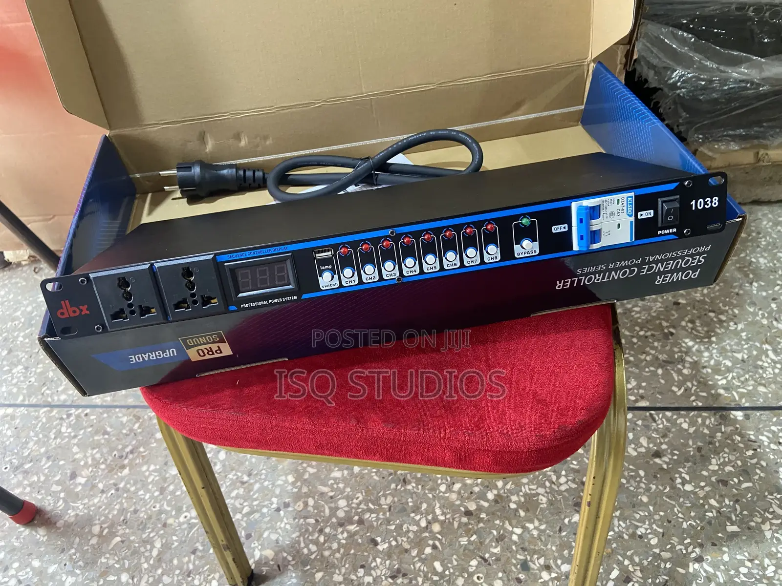 Dbx Power Sequence 8 Channel Plus Extra 2