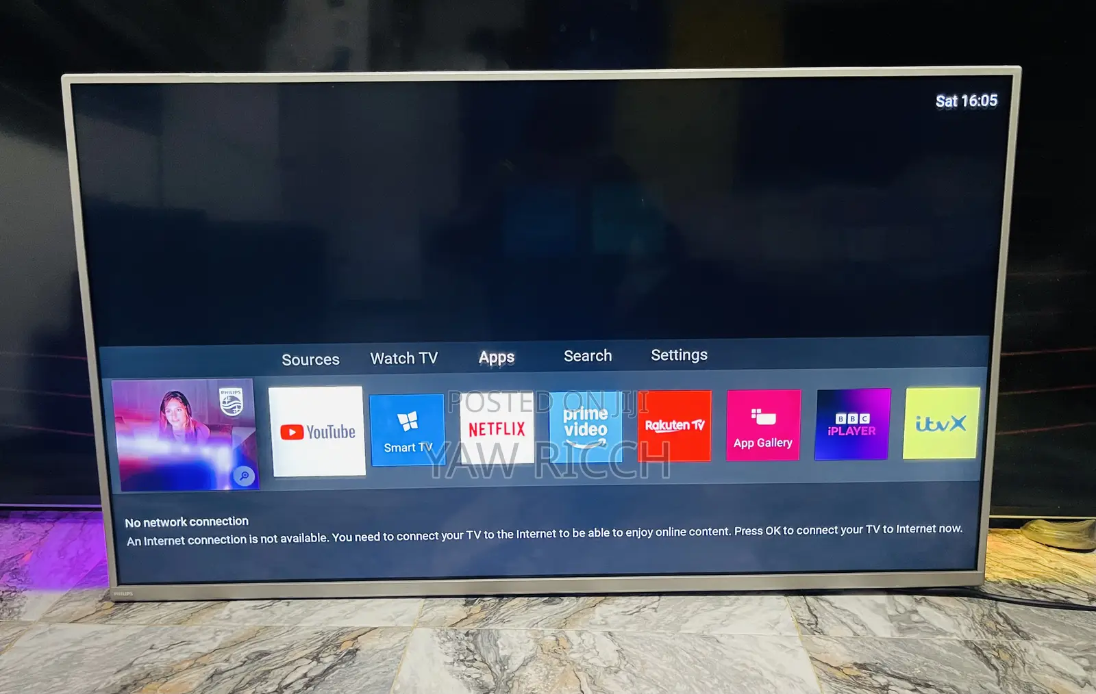 Uk Use Philips 43inches Android Smart Uhd Digital Satellite 2022 Tv