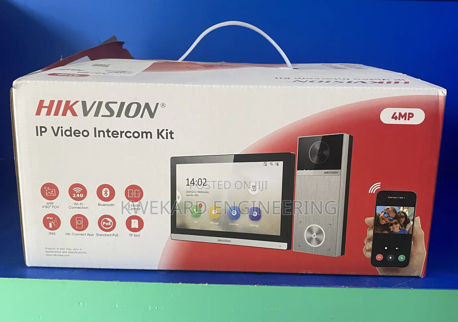 Hikvision Ds-Kis611-S Ip Video Intercom Kit With Poe