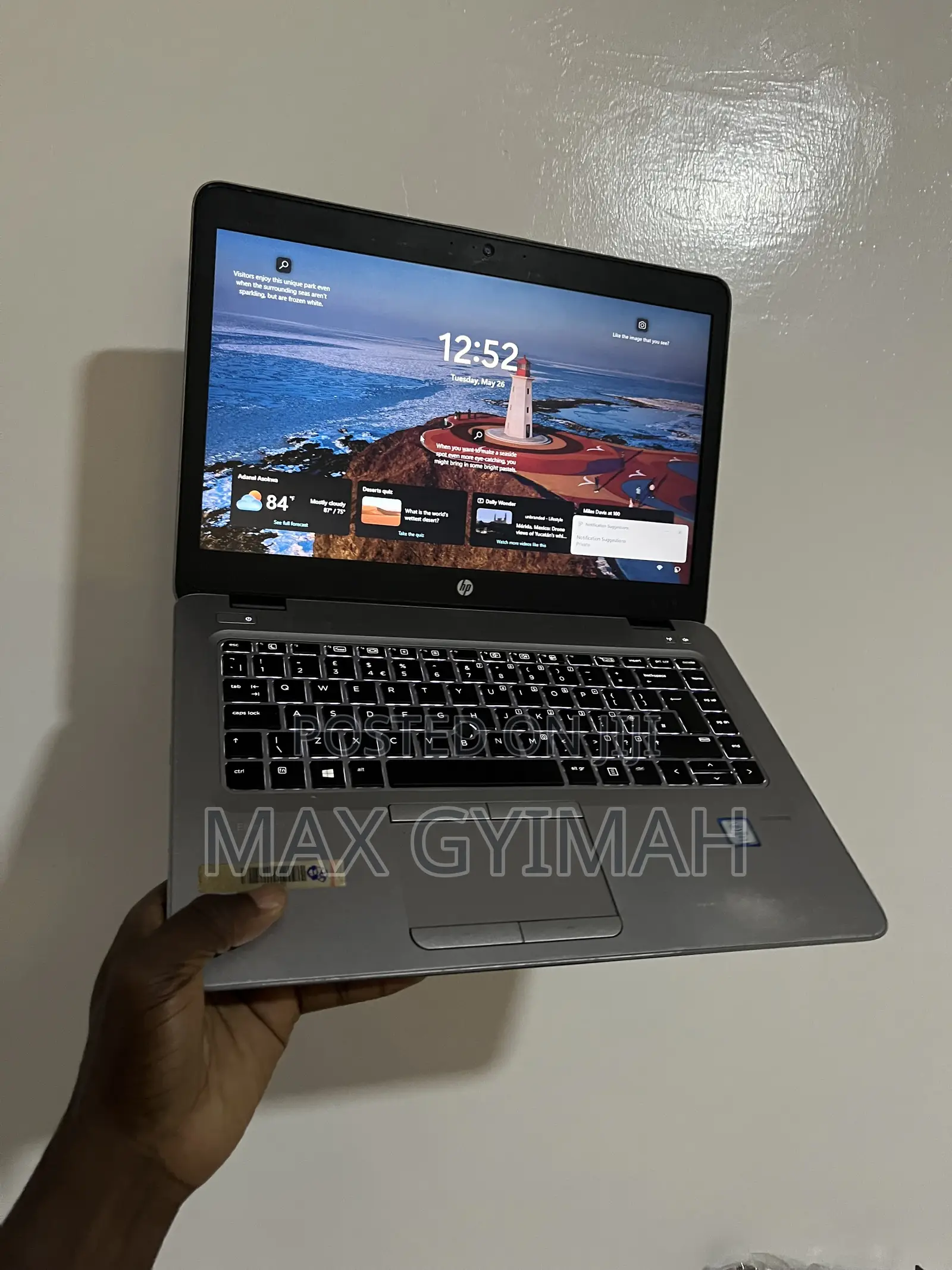 Laptop HP EliteBook 840 G3 8GB Intel Core i5 SSD 256GB