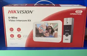 Hikvision 4-Wire Video Intercom Kit Ds-Kis204t