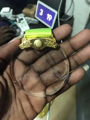 Crystal And Matal Medal With Branding