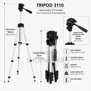 Tripod 3110 Camera/Phone Tripod