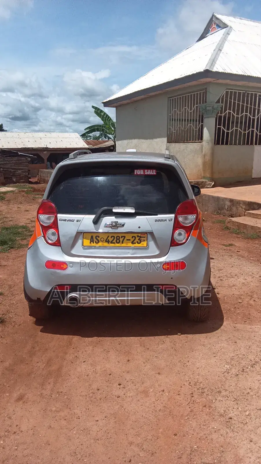 Chevrolet Spark LT 2012 Silver