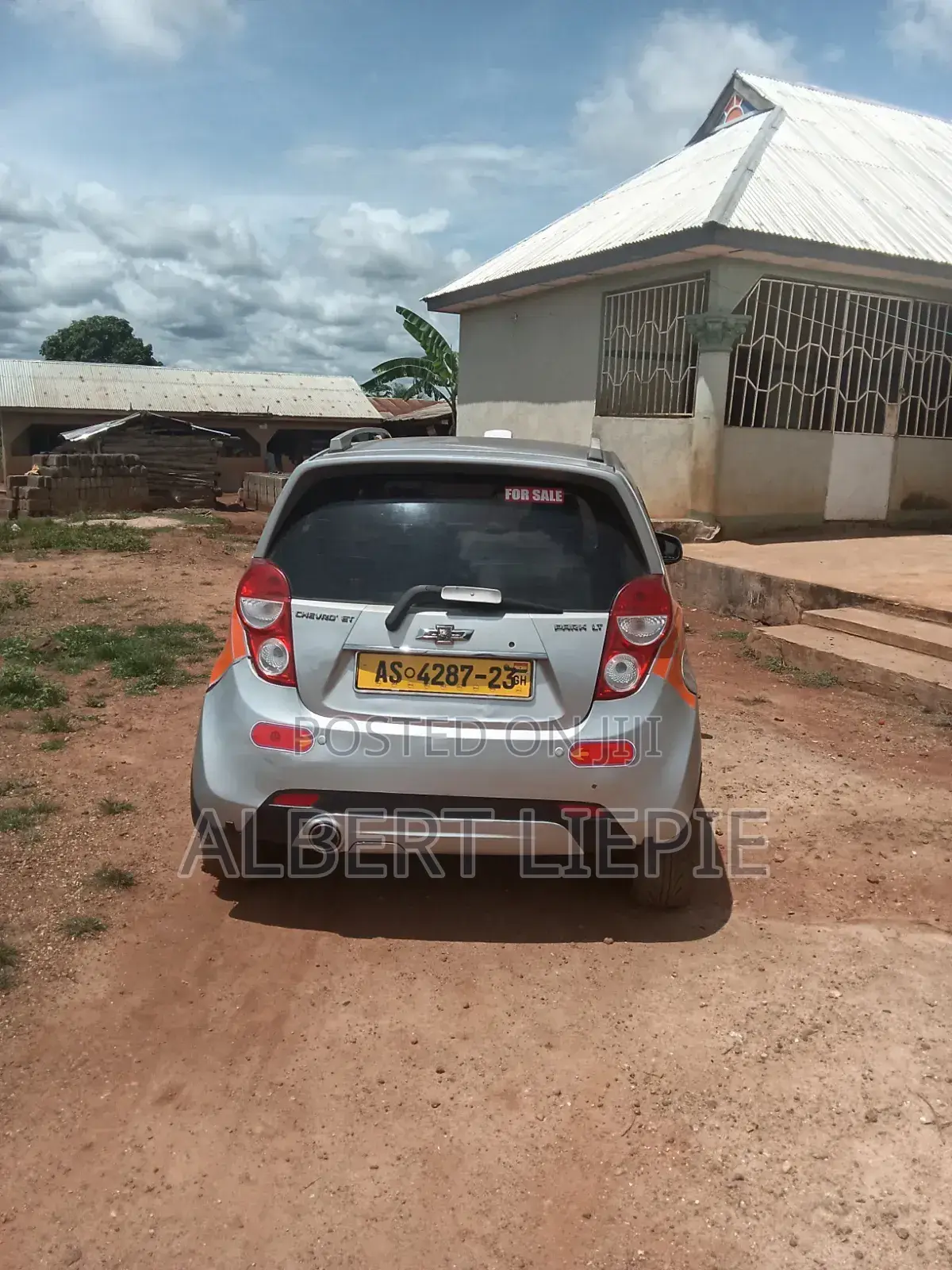 Chevrolet Spark LT 2012 Silver