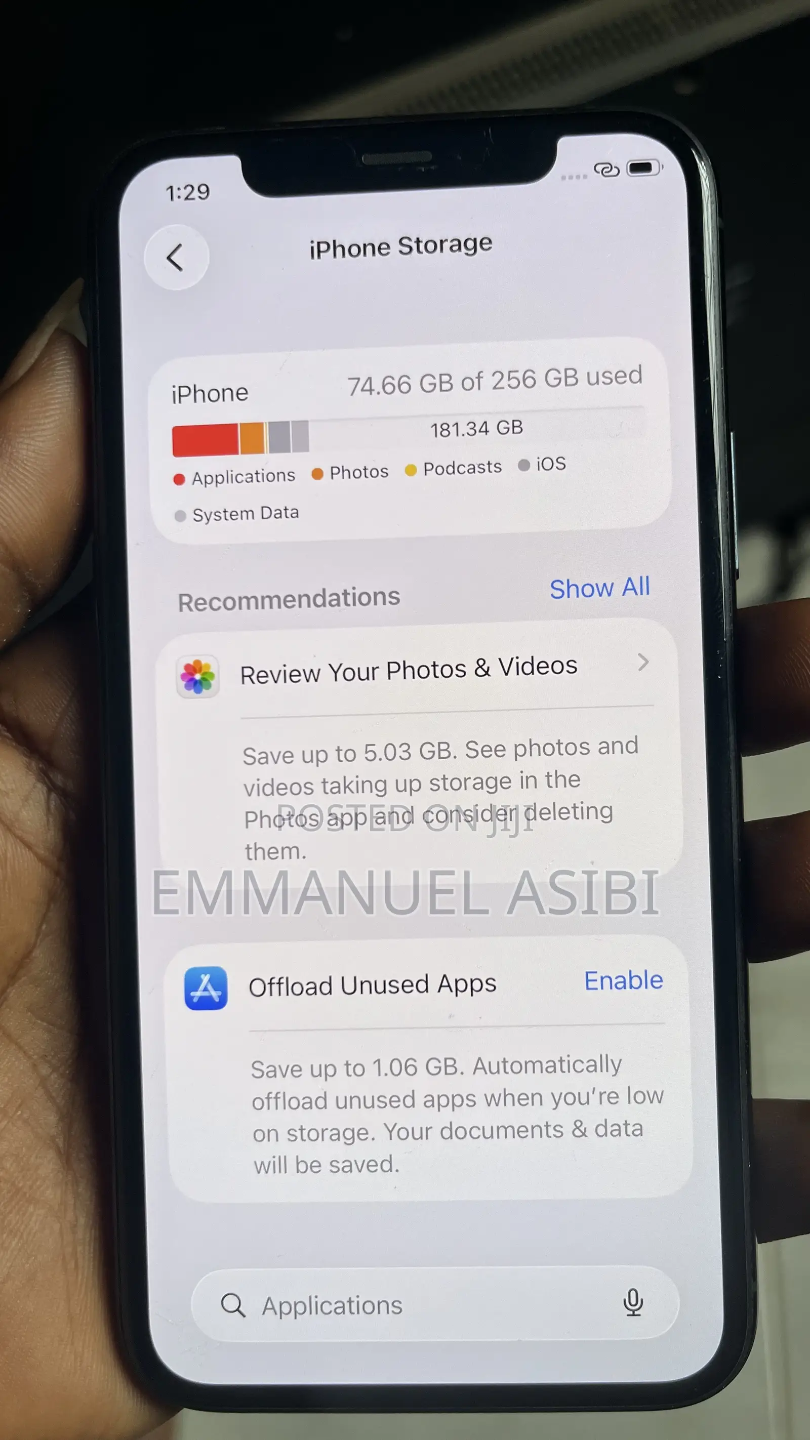 Apple iPhone 11 Pro 256 GB Gray