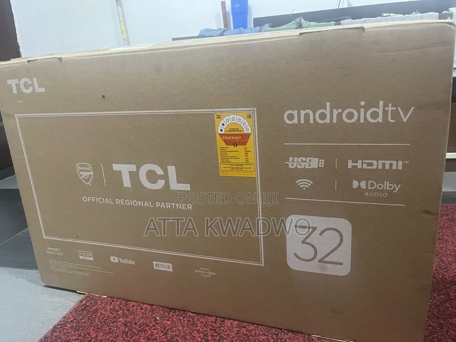 TCL 32 Inches Android Tv .