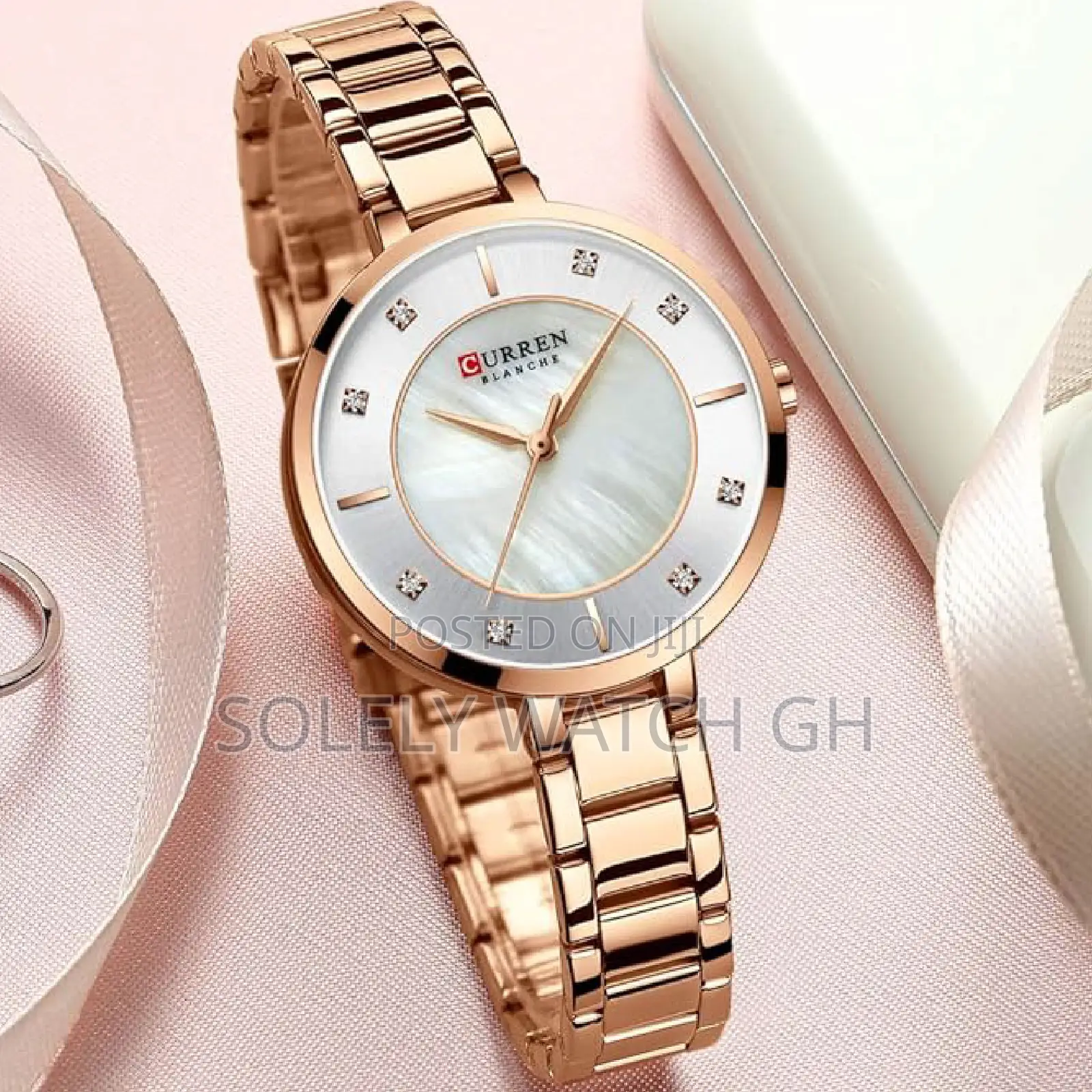 Curren 9051 Rose Gold Women Watch