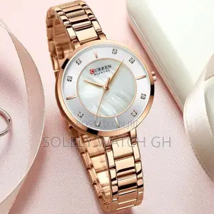 Curren 9051 Rose Gold Women Watch