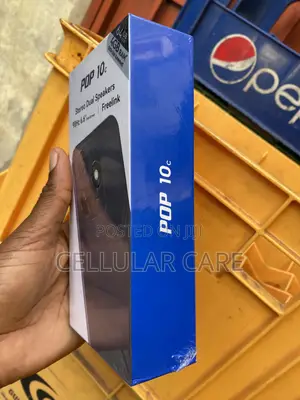 New Tecno Pop 10C 64 GB Black