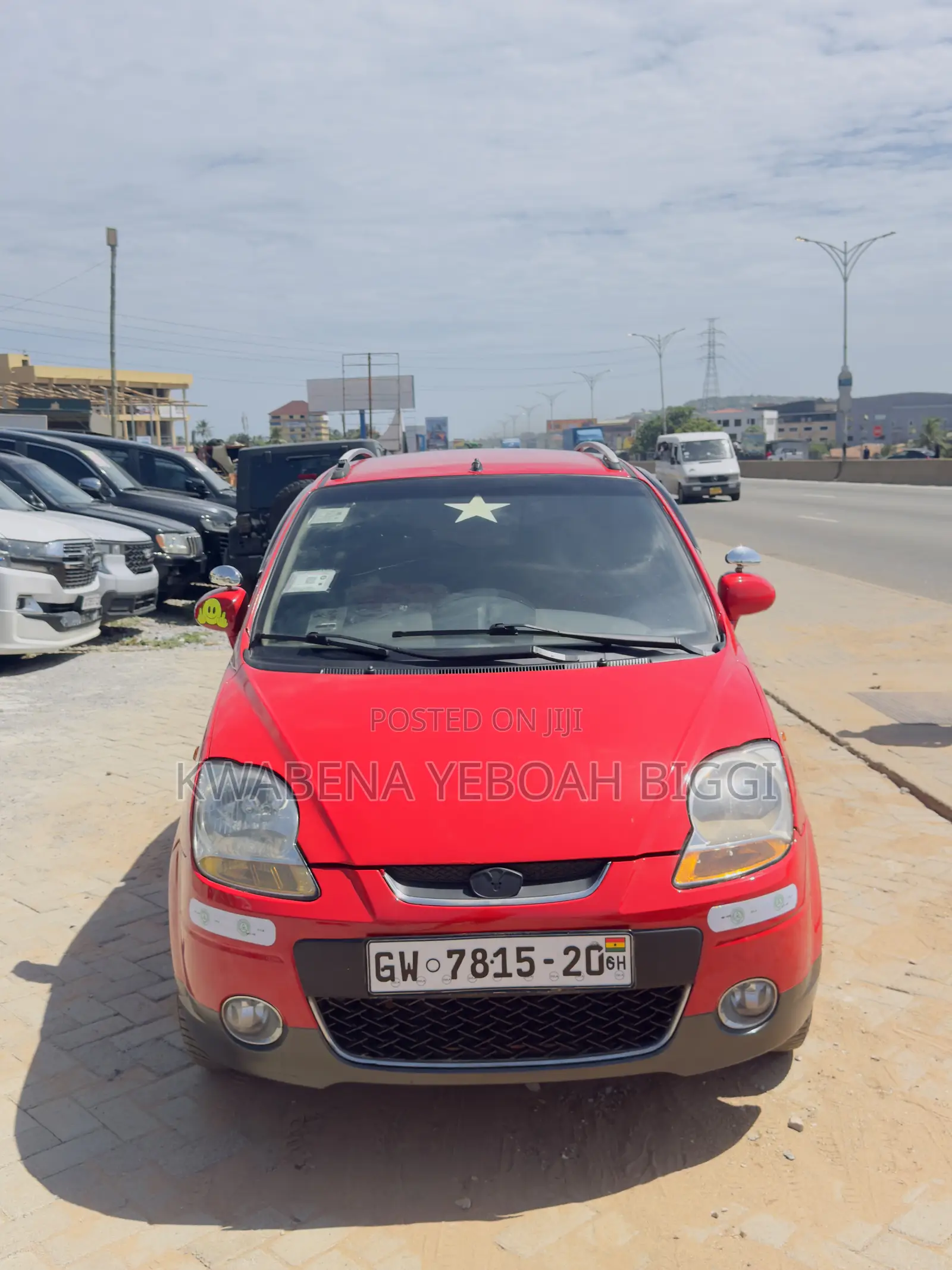 Daewoo Matiz 2008 Red