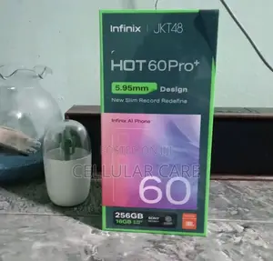New Infinix Hot 60 Pro+ 256 GB Black