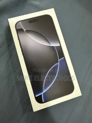 New Apple iPhone 16 Pro Max 512 GB Black