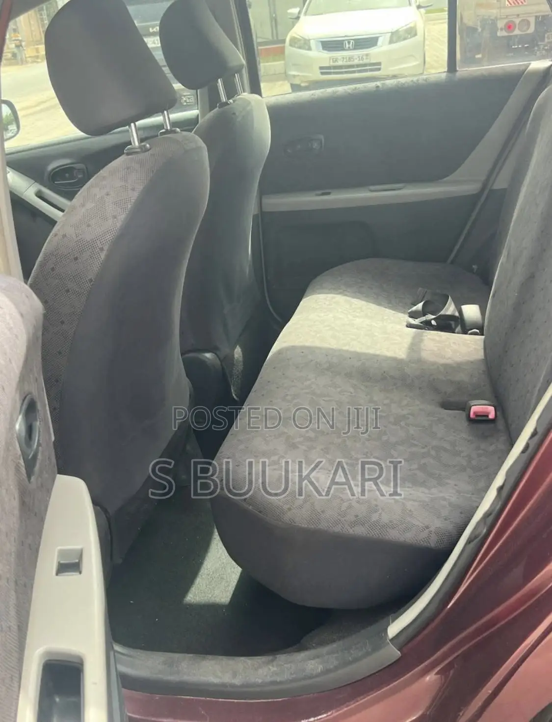 Toyota Vitz 2008 Burgundy