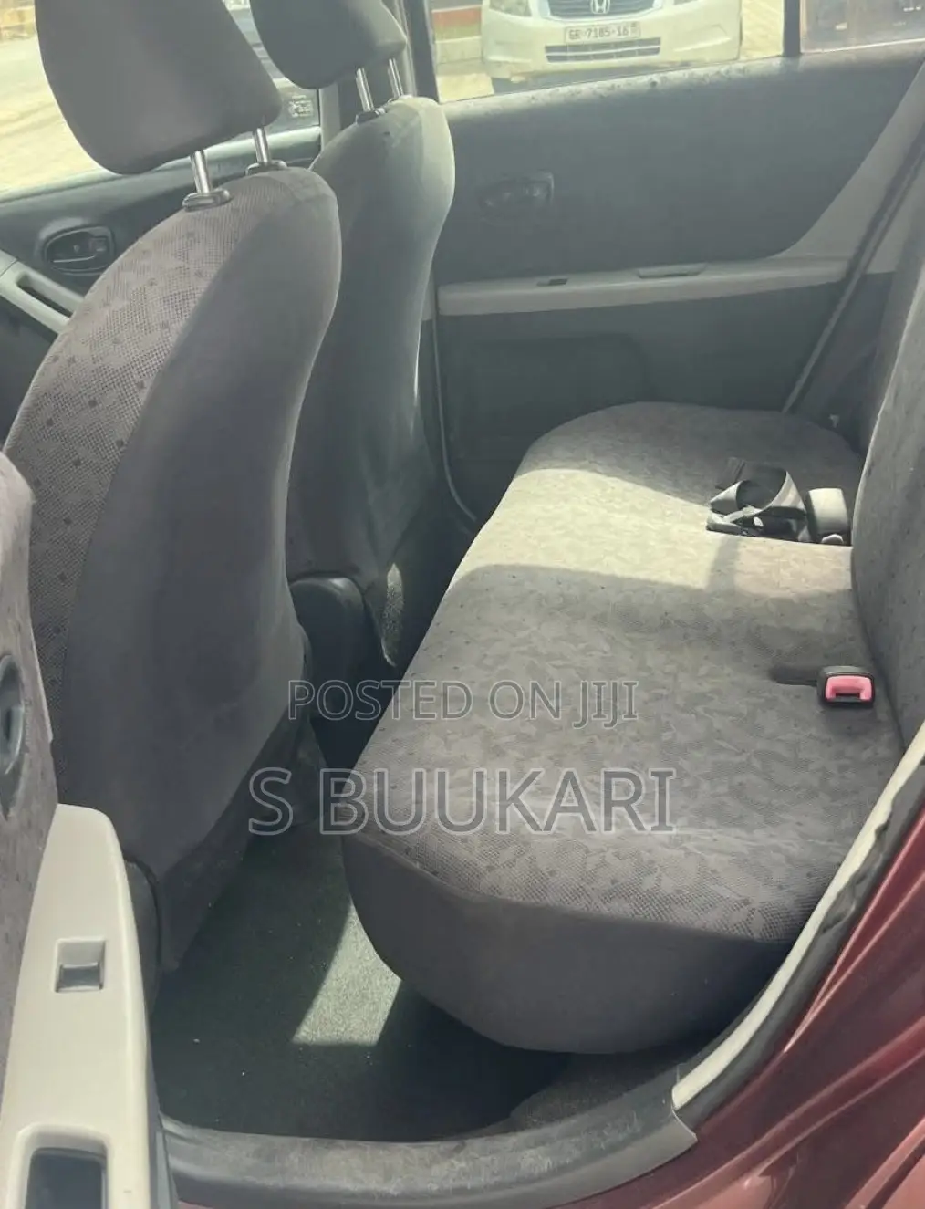 Toyota Vitz 2008 Burgundy
