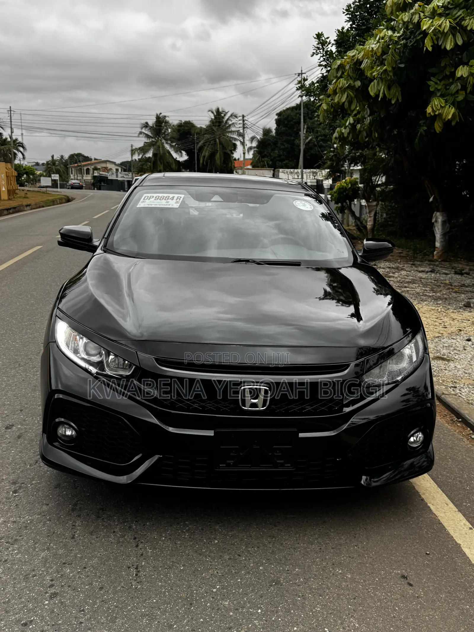 Honda Civic Sport Hatchback 2019 Black