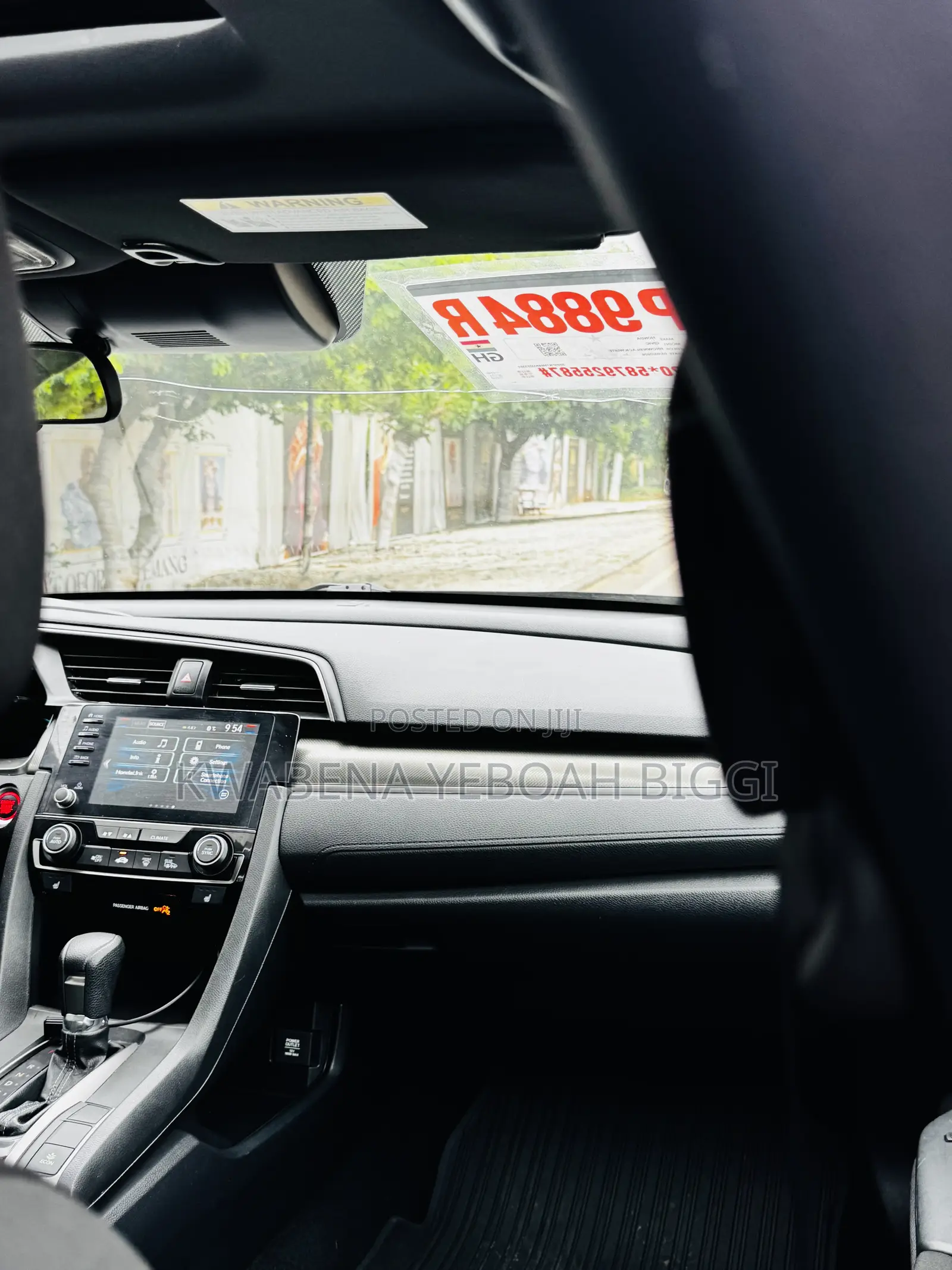 Honda Civic Sport Hatchback 2019 Black