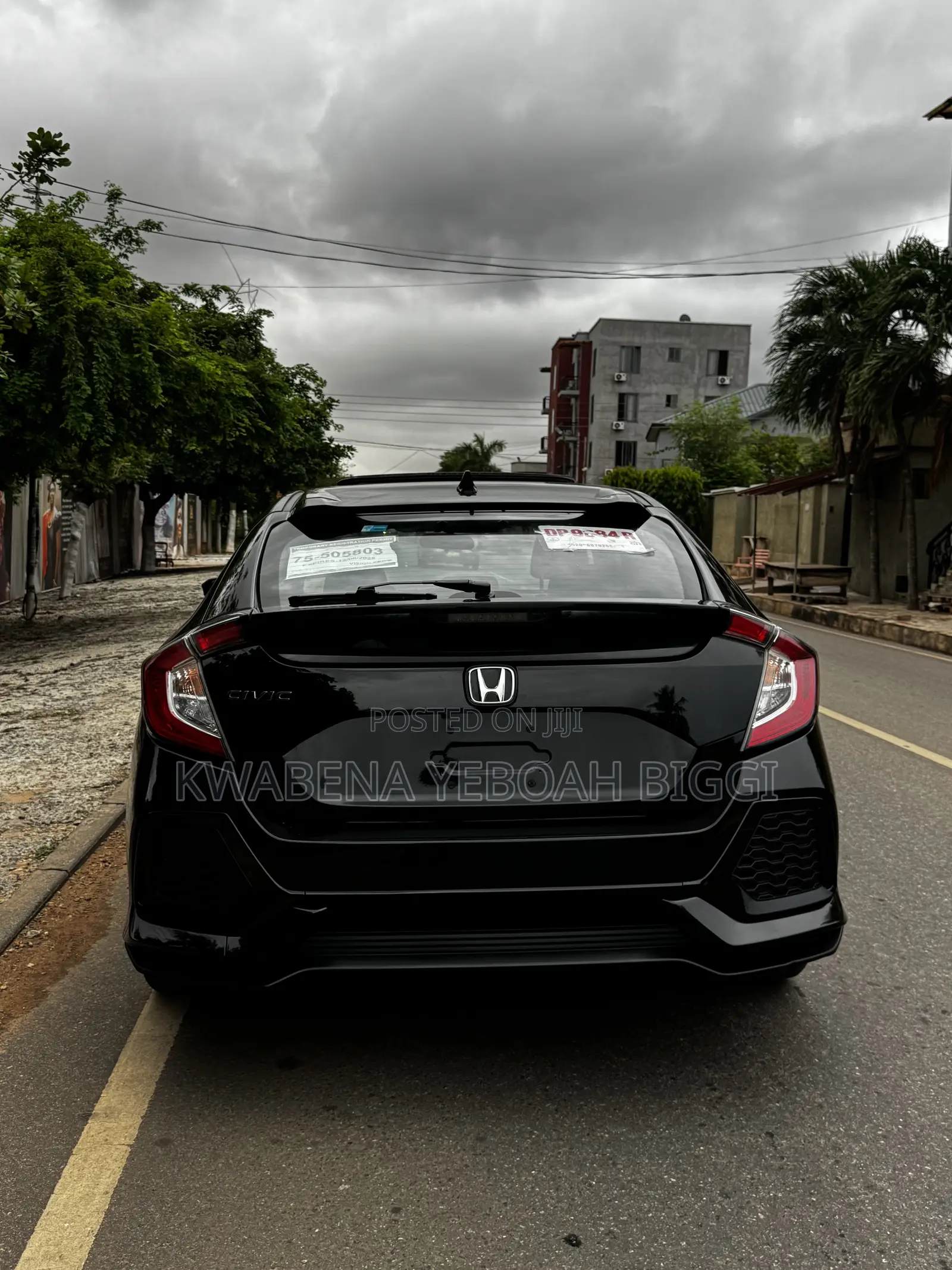 Honda Civic Sport Hatchback 2019 Black