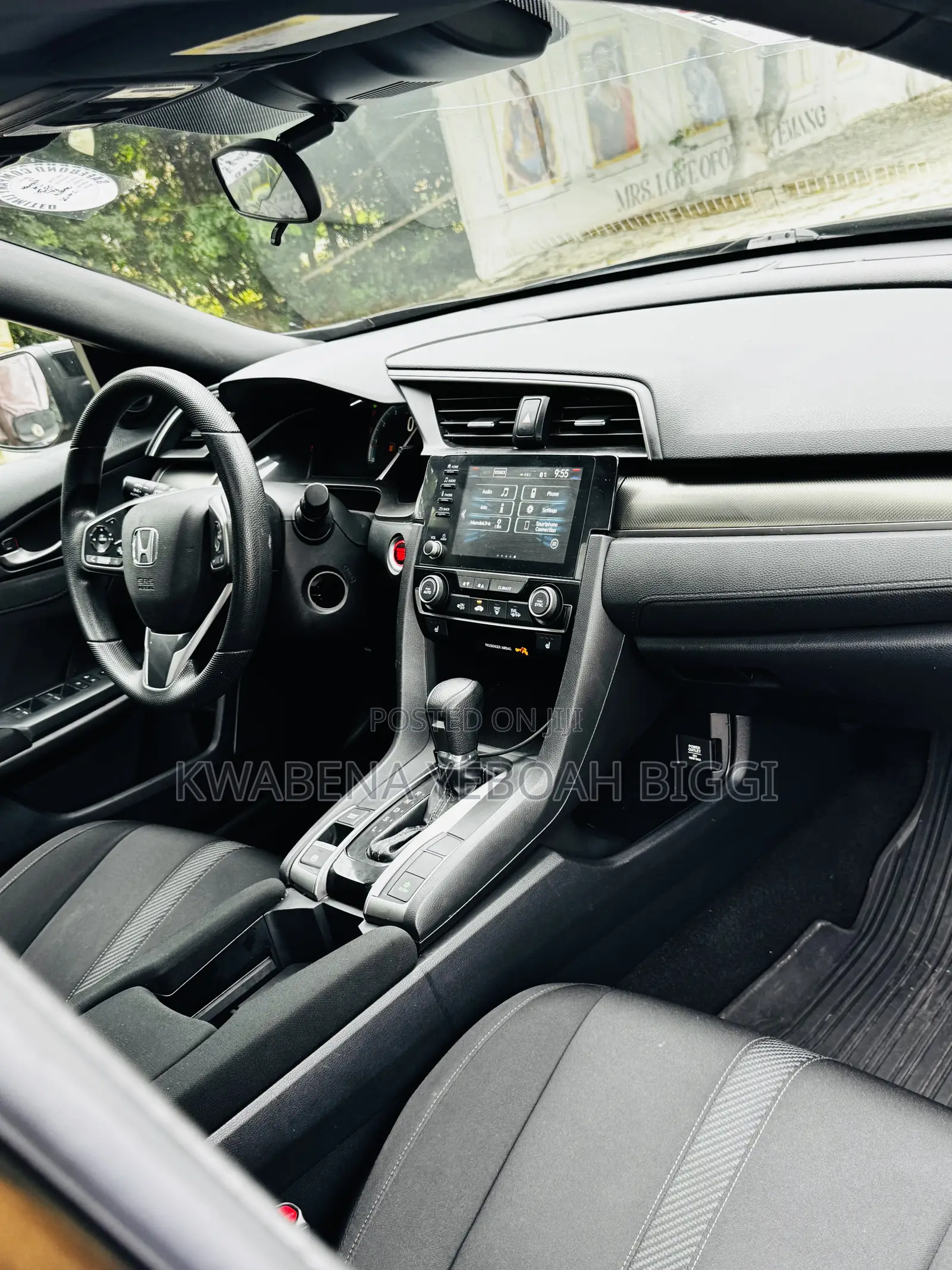 Honda Civic Sport Hatchback 2019 Black