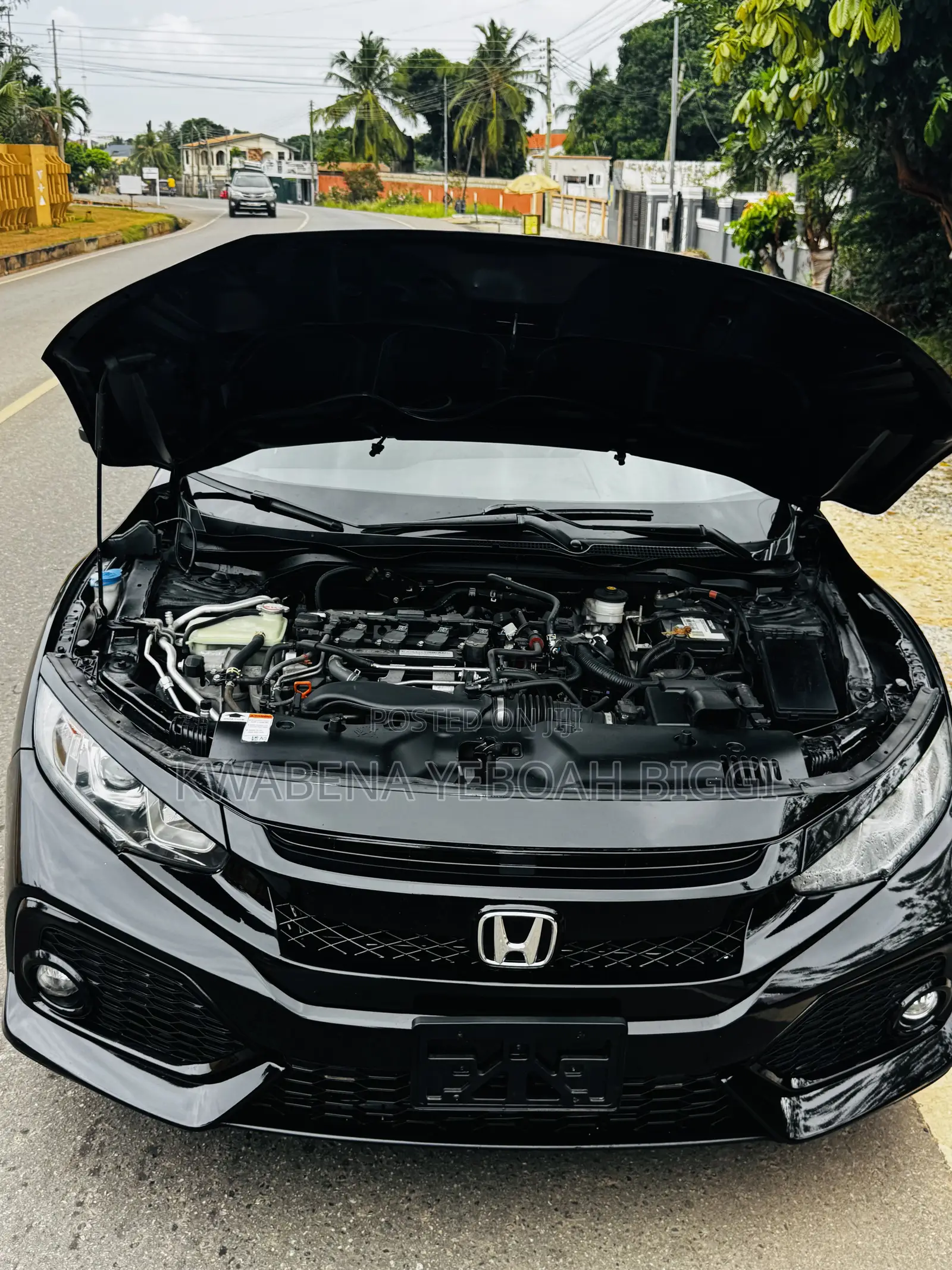 Honda Civic Sport Hatchback 2019 Black