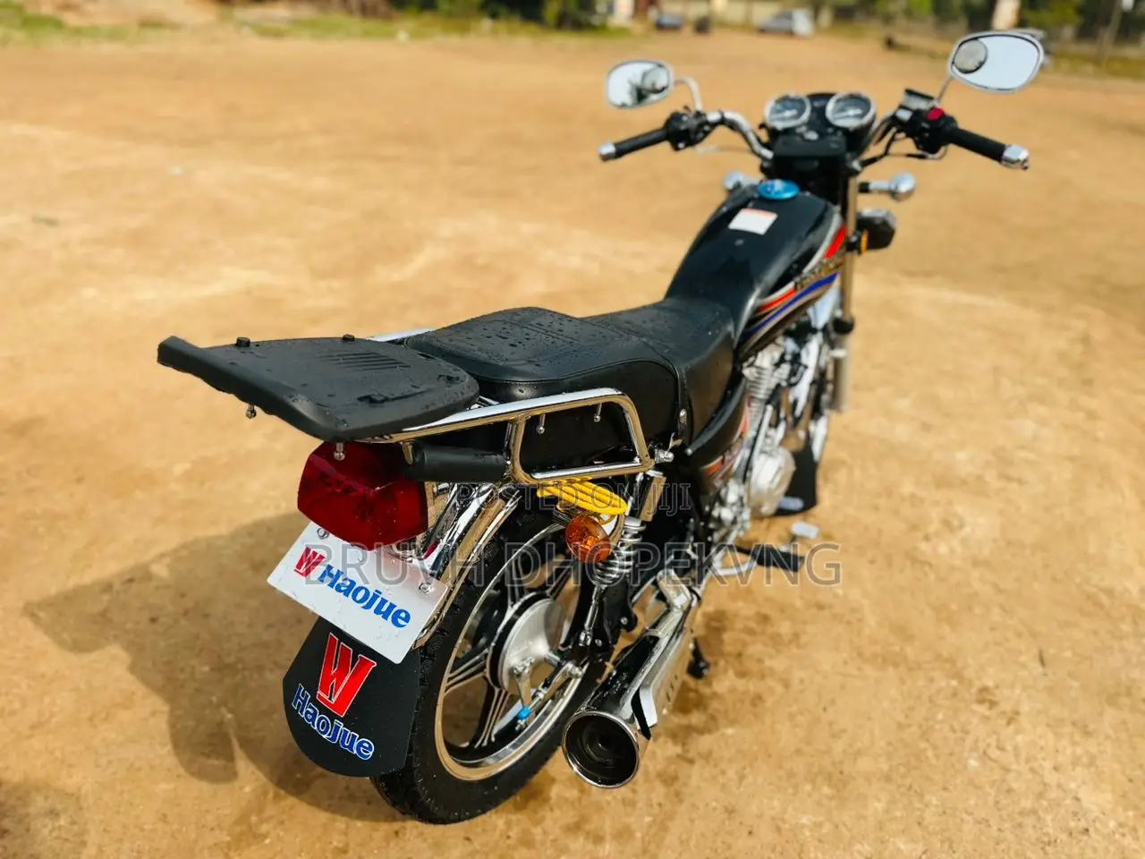 New Haojue HJ125-8K 2026 Black