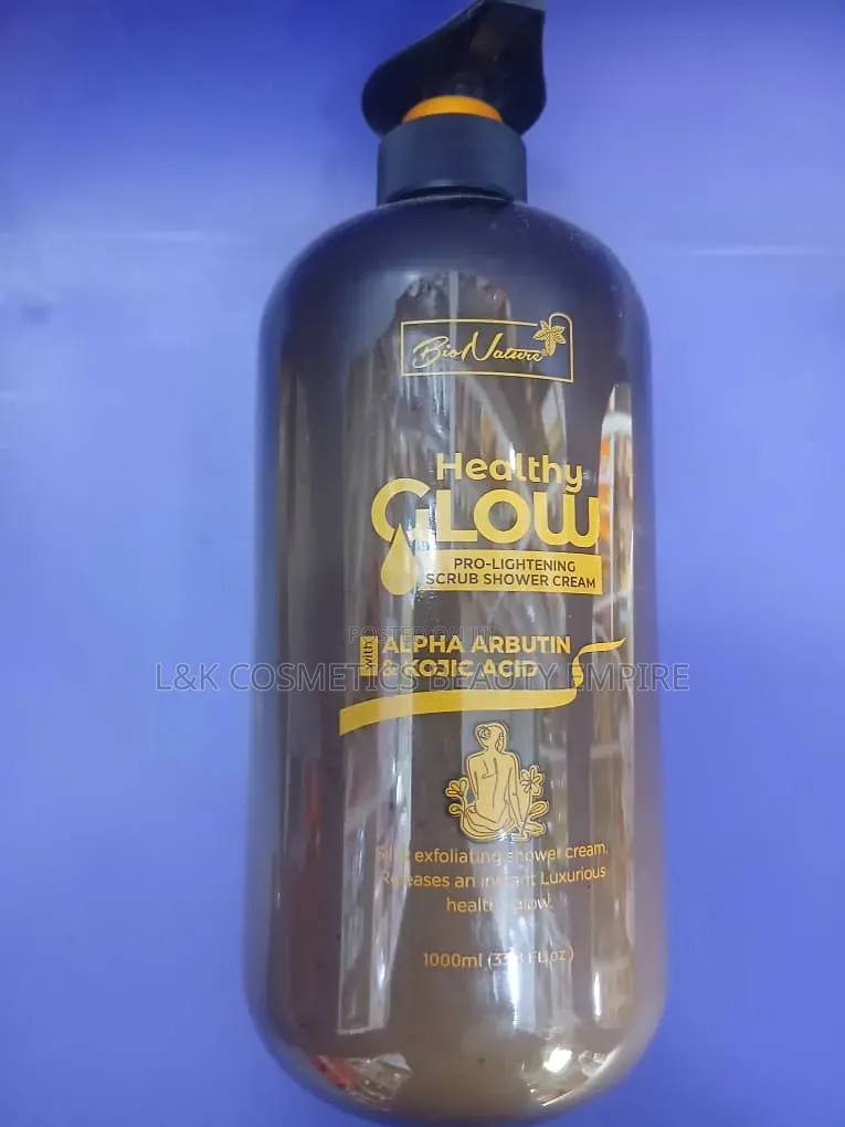 Bio Nature Healthy Glow Pro Lightening Scrub Shower Cream