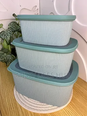 3pcs Fluted Silicone Storage Bowls