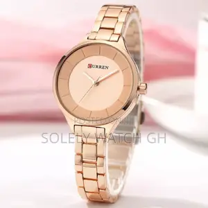 Curren 9015 Rose Gold Stainless Steel Ladies Watch