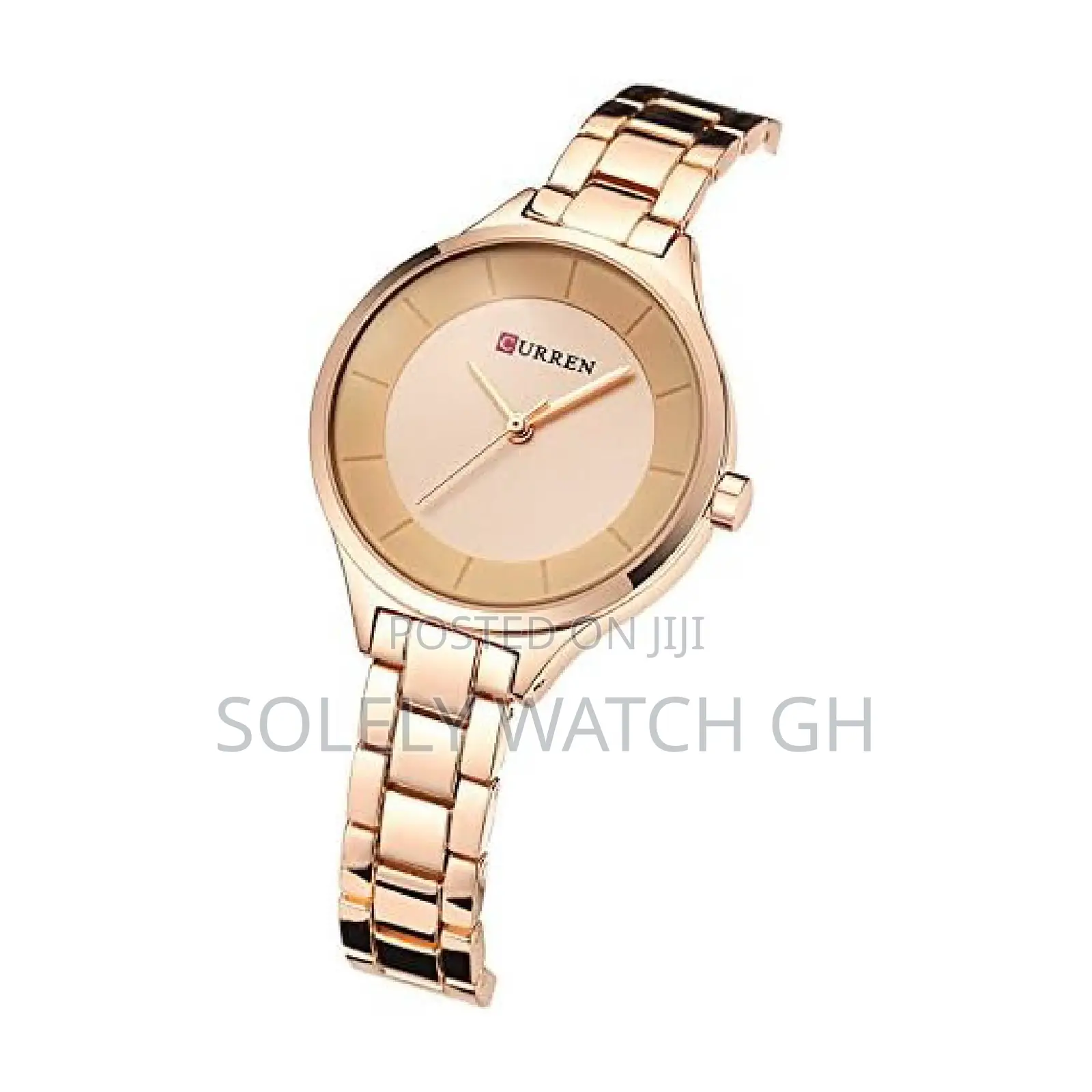 Curren 9015 Rose Gold Stainless Steel Ladies Watch