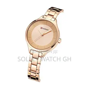 Curren 9015 Rose Gold Stainless Steel Ladies Watch