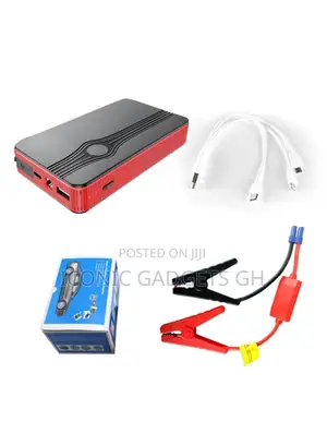 5v 2a 6000mah Car Emergency Starter Power Bank With Led Light