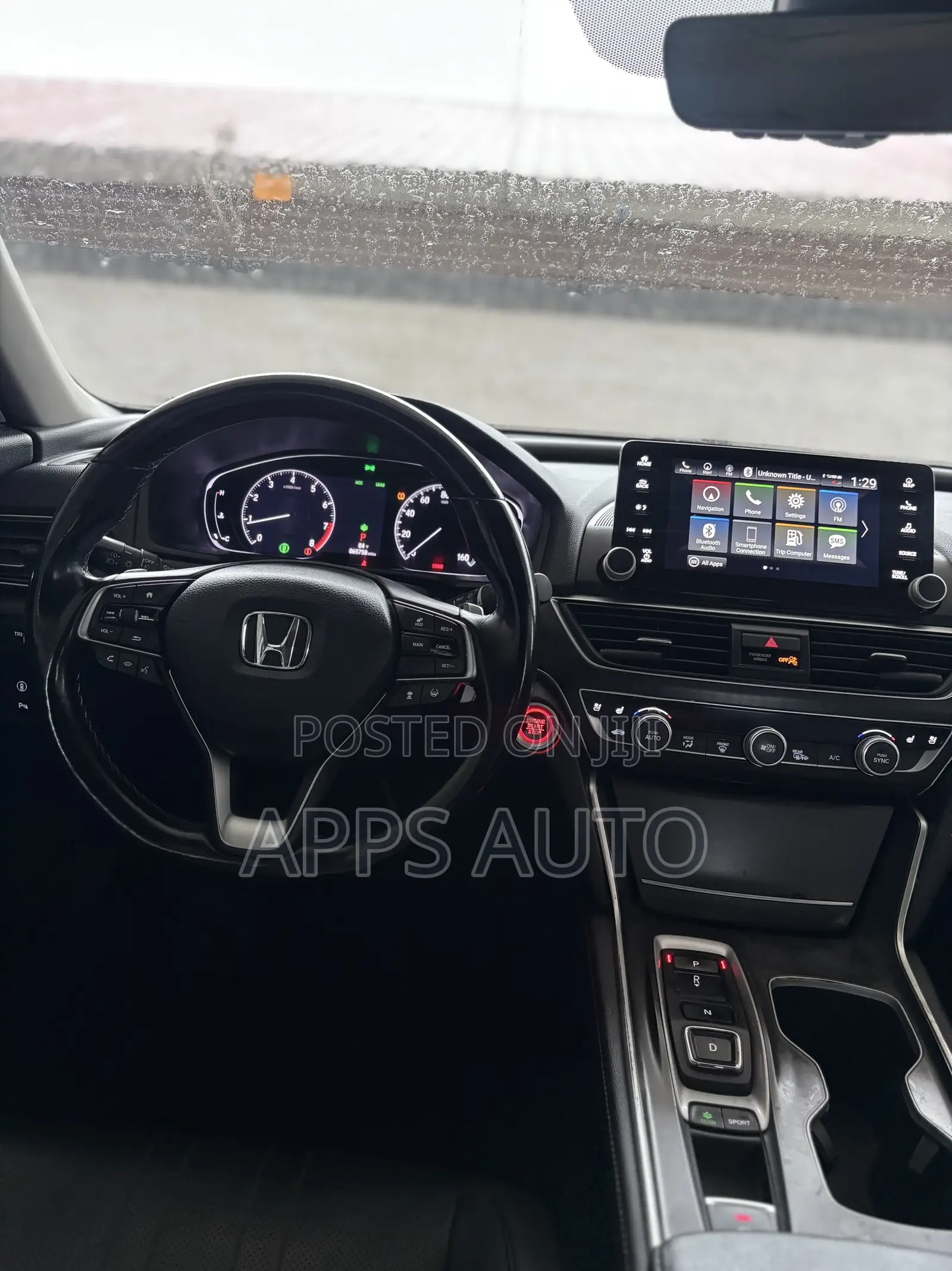 Honda Accord Touring 2.0T 2020 Gray