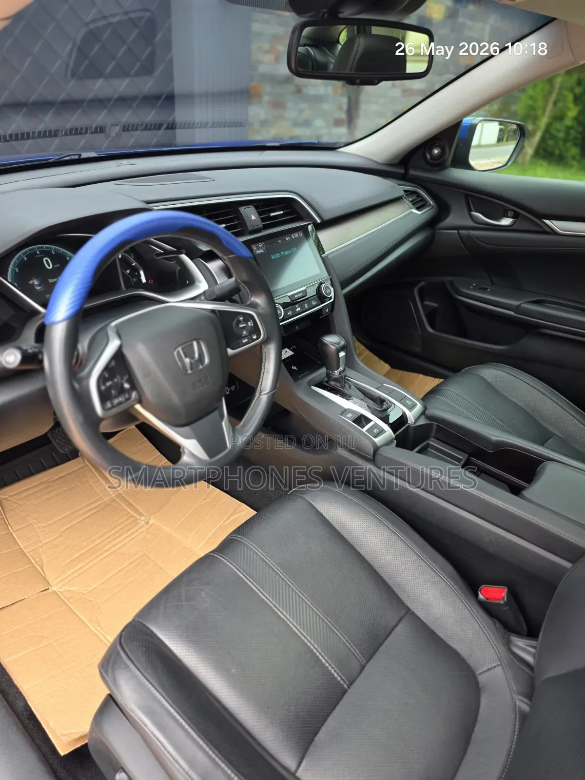 Honda Civic Touring Sedan 2018 Blue