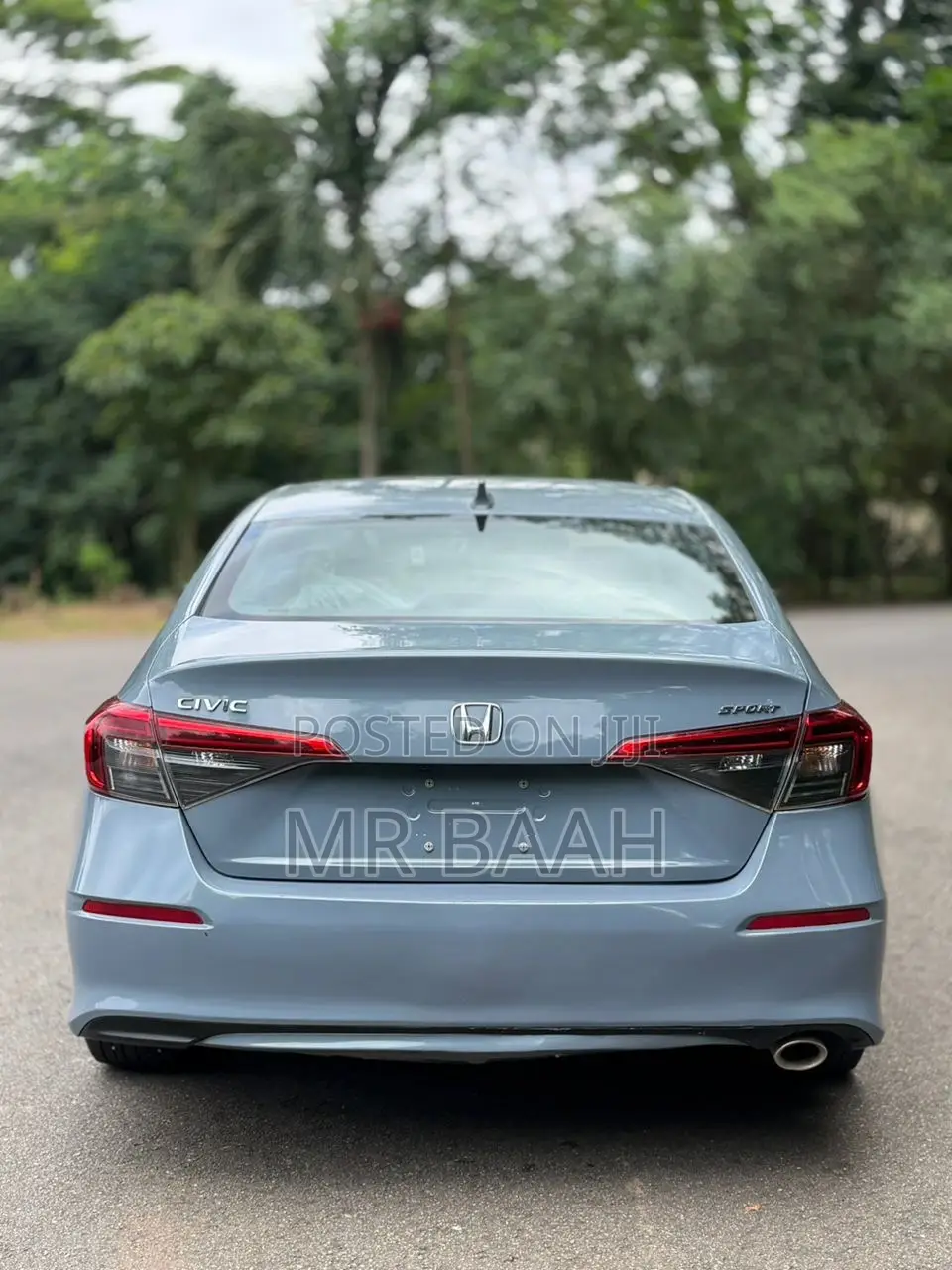 Honda Civic Sport 2022 Gray